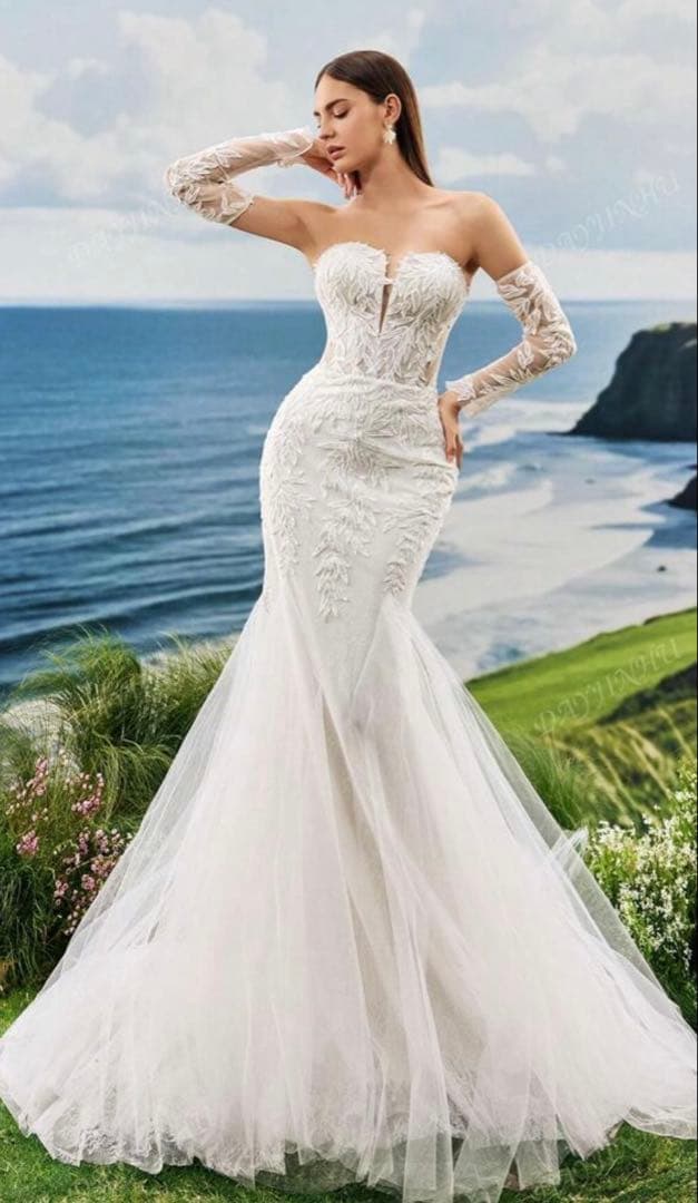 ※専用※マーメイド　チュール　ウェディングドレス