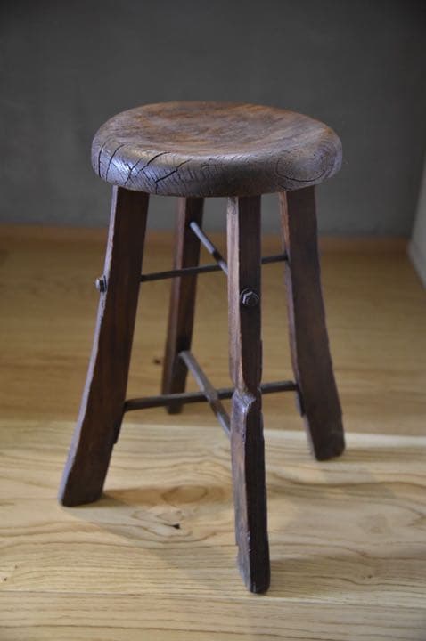 アンティーク　丸椅子