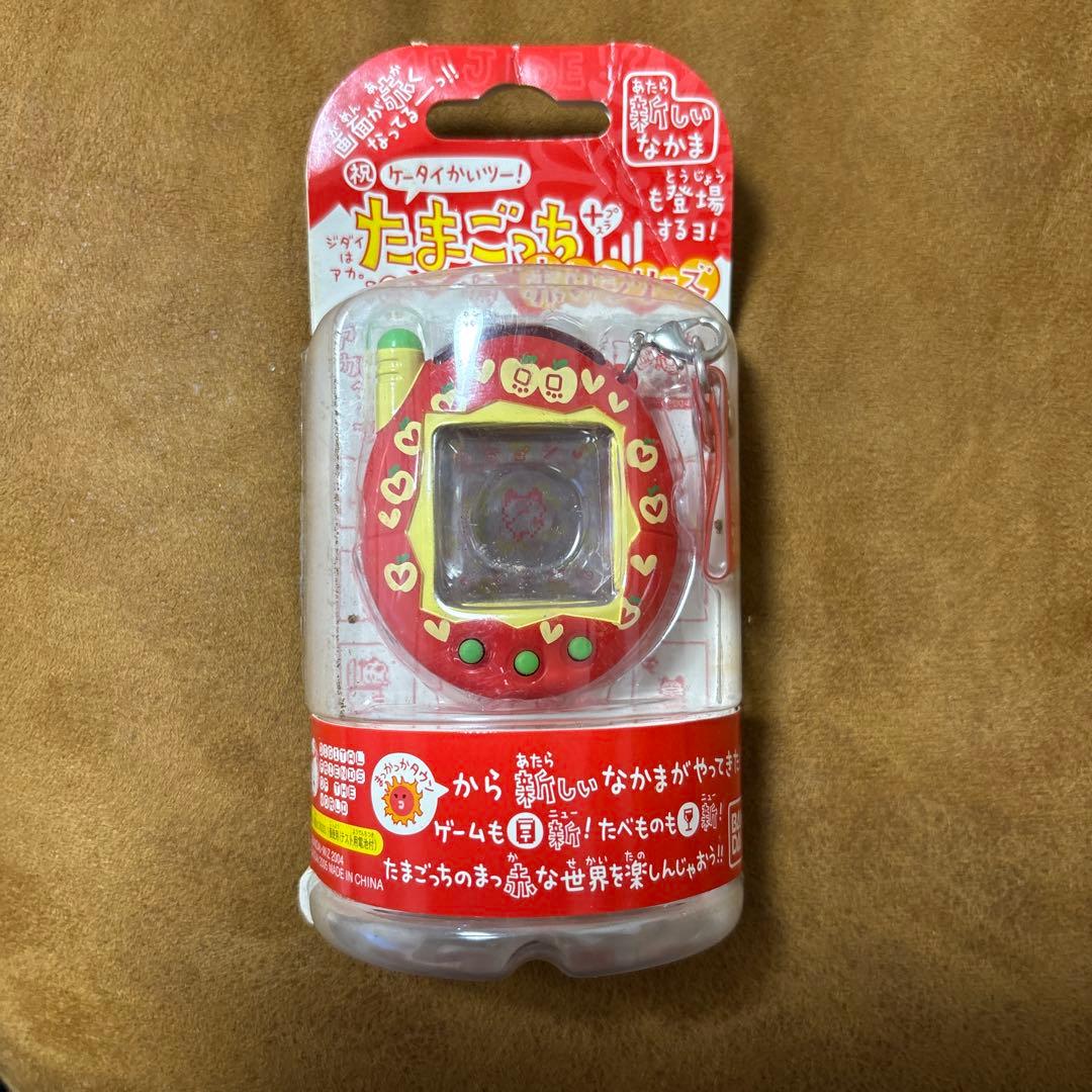 祝ケータイかいツー！たまごっちプラス 赤いシリーズ りんごれっど