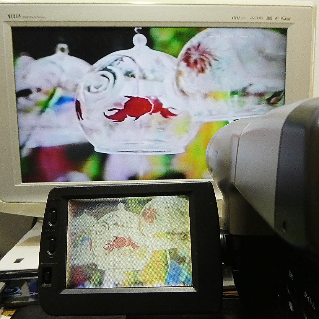 動動作良好キャノンMB-V72 VideoHi8 8ミリビデオカメラ DVD化に