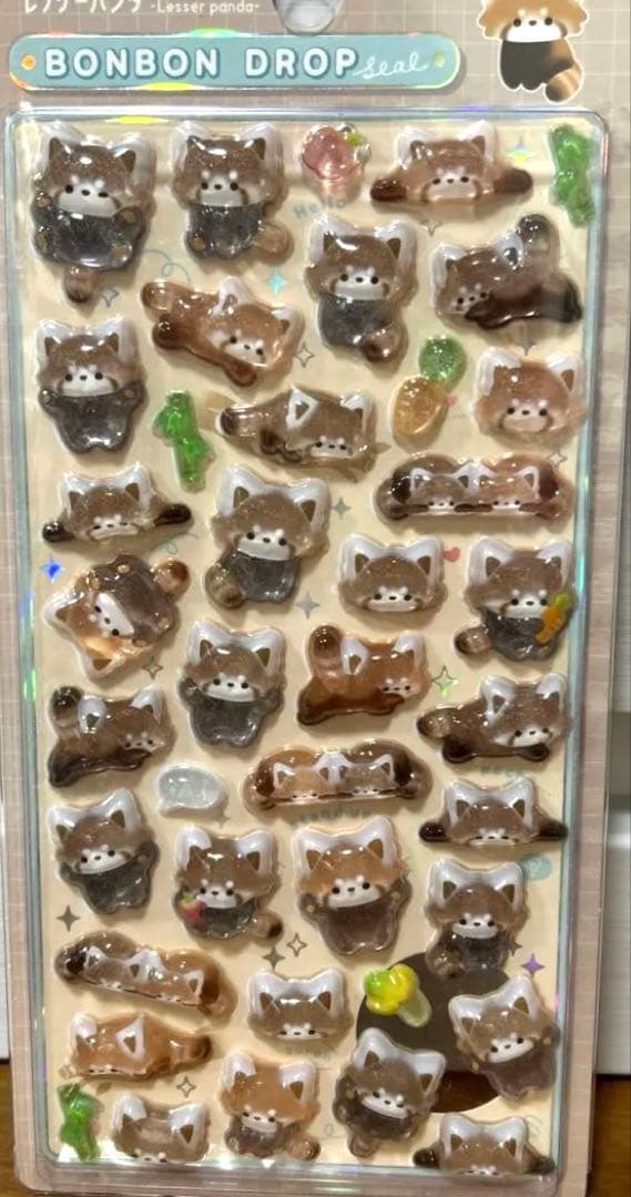 【新品.未開封】オリジナルボンボンドロップシール9枚セット