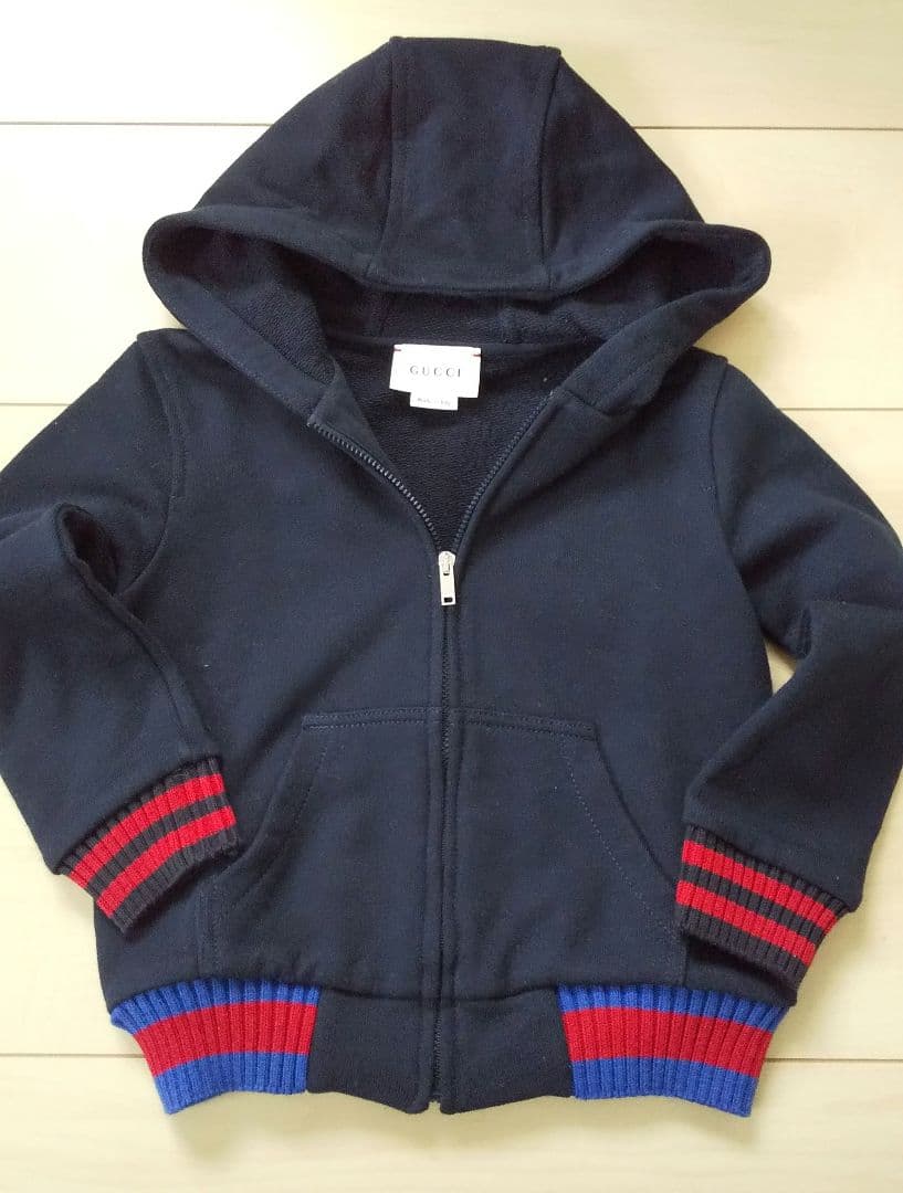 【新品未使用】GUCCI キッズ用パーカー 90㎝相当