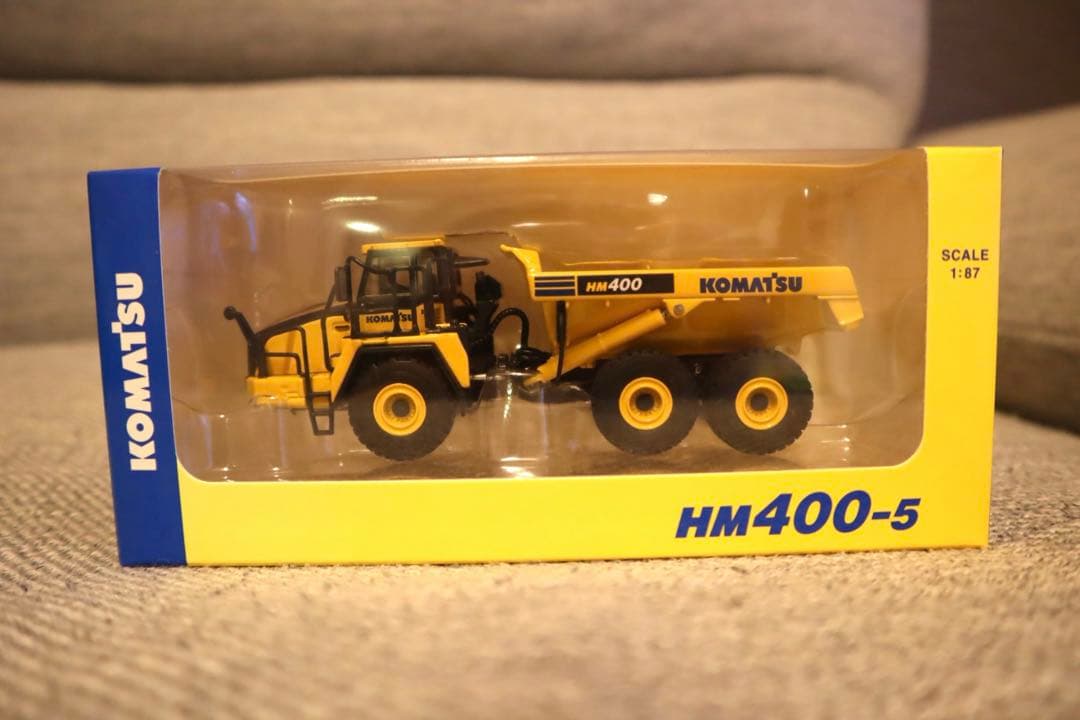 コマツミニカーセット11種　KOMATSUミニカー セット (非売品新品未開封)