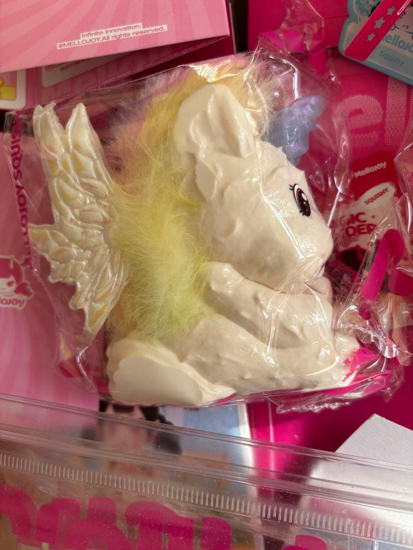 メロジョイ　シークレット　ユニコーン　クリームわん　ゆきこ　大人気　スクイーズ