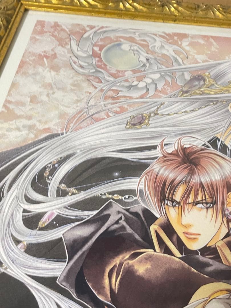 やまねあやの クリムゾン・スペル 直筆サイン入り 複製原画 - メルカリ