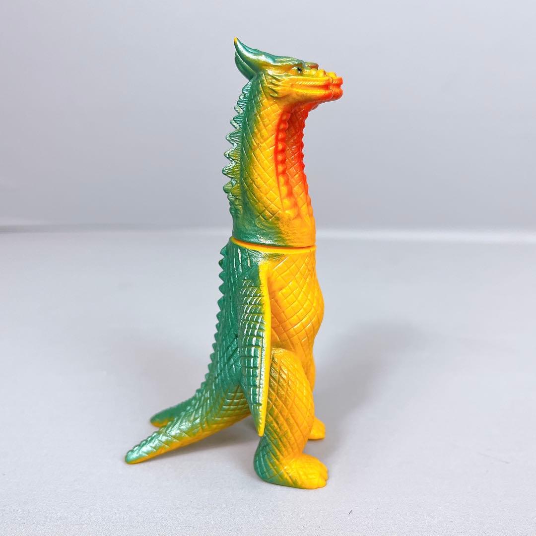 【激レアソフビ】当時物　ブルマァク　キングギドラ　ミドルサイズ　ツノ折れ無し