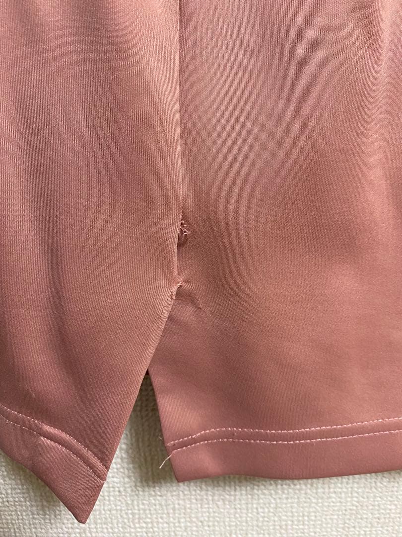 angel r AR ピンク ハイネック ビジュードレス Mサイズ