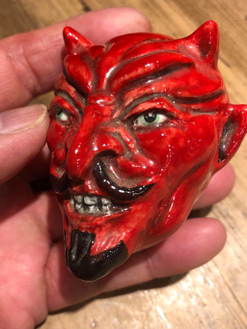 ビンテージ デビル 悪魔 レッドデビル weirdo スカル モンスター