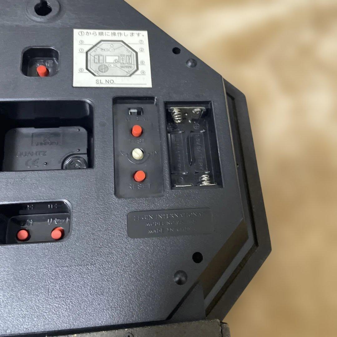 【超希少‼︎】エルジンELGIN 電波掛け時計　メロディ　からくり時計　振り子時計