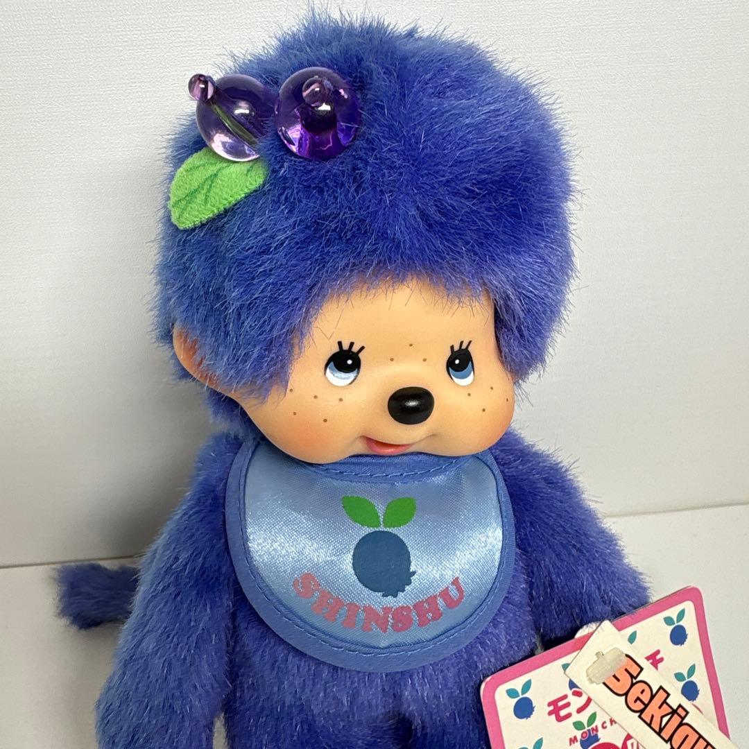 新品未使用 信州限定 ブルーベリー モンチッチ monchhichi 1657