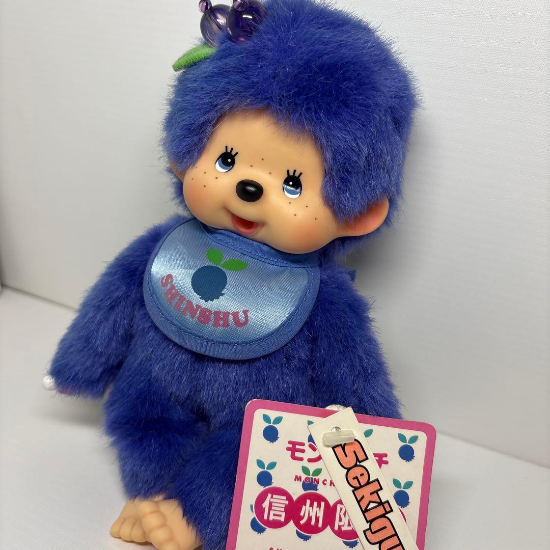 新品未使用 信州限定 ブルーベリー モンチッチ monchhichi 1657