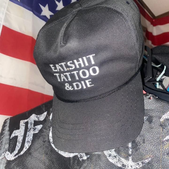 タトゥースタジオヤマダ キャップ ブラック オモシーチャンネル 山田レン