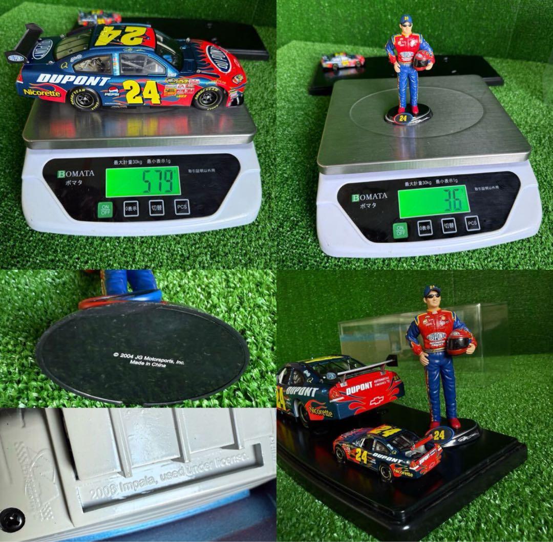 a35/ナスカー/ジェフ・ゴードン #24 フィギュア デュポン/レーシングカー
