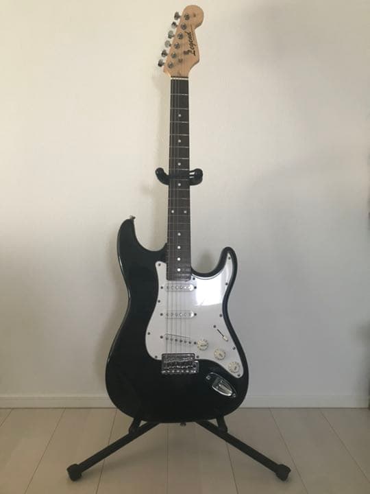 エレキギター ストラトキャスター アンプ・スタンド等セット LEGEND LST-Z WH エレキギター 初心者14点セット 【ヤマハアンプ付き