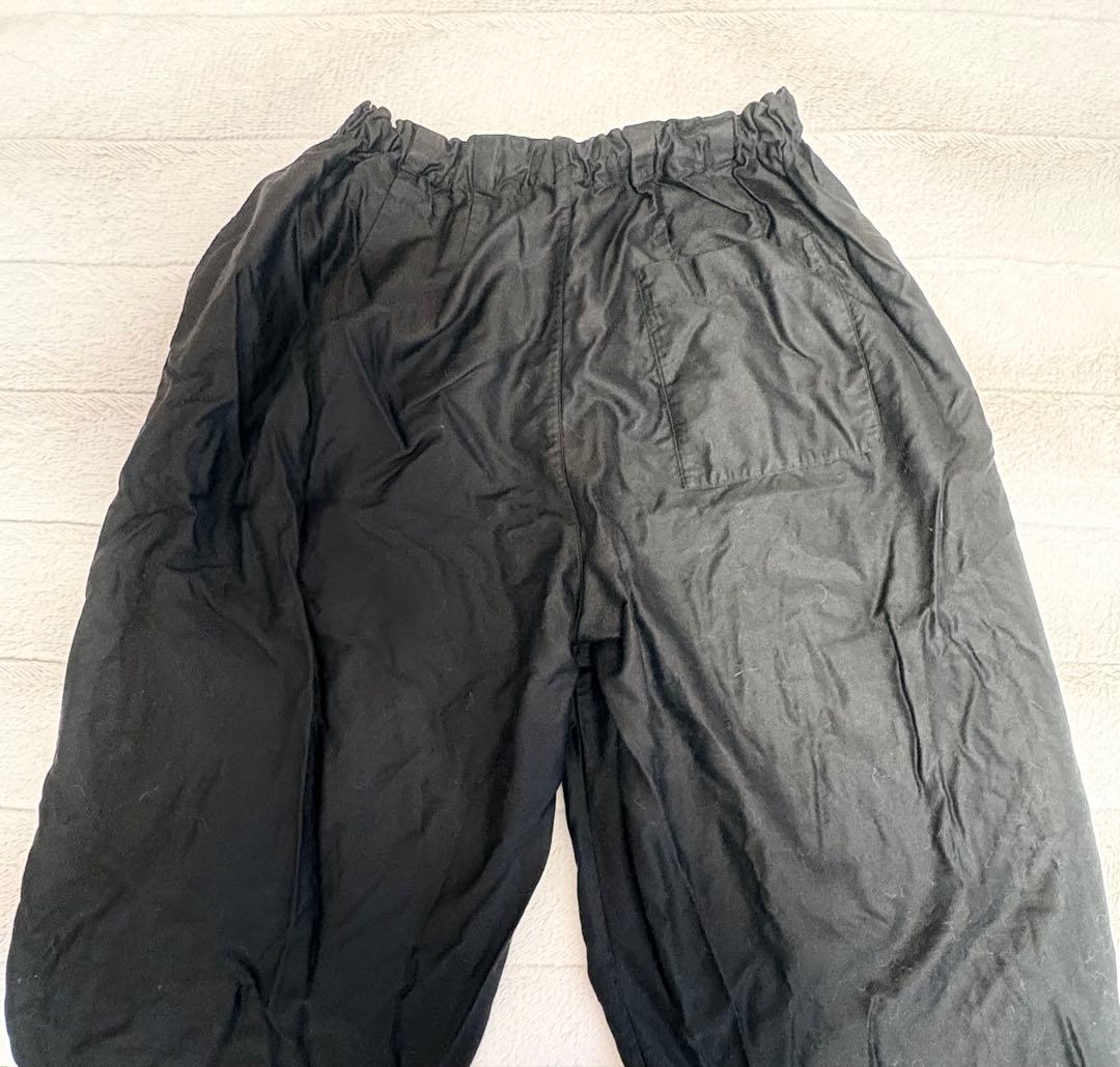 mizuiro ind ミズイロインド　モールスキンワイドカーゴパンツ