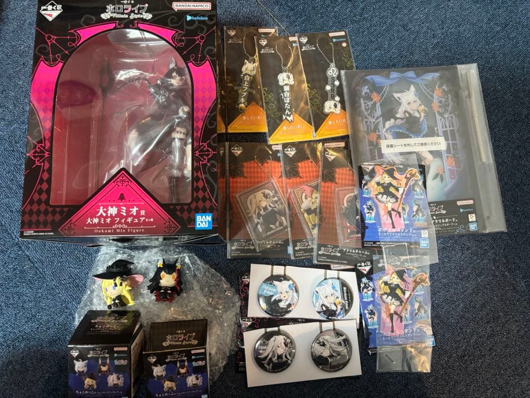 一番くじ ホロライブ 大神ミオ フィギュア アクリルチャーム - メルカリ