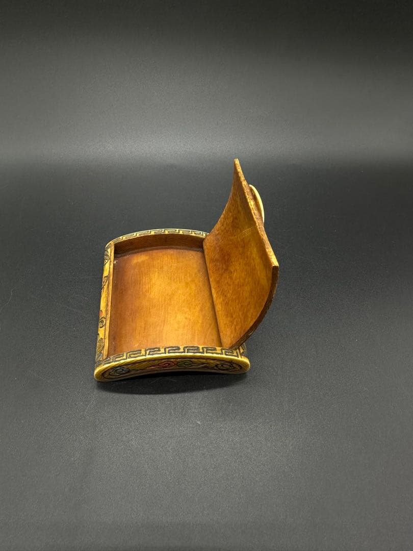 タバコケース 名刺入れ 彫刻 天然材質 骨董古美術 - メルカリ