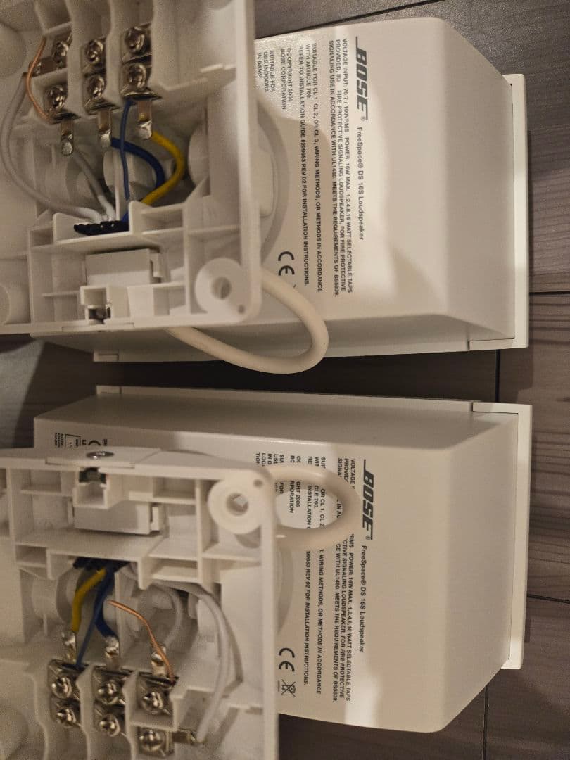 BOSE】ボーズフリースペーススピーカーDS16Sラウンドスピーカーペア