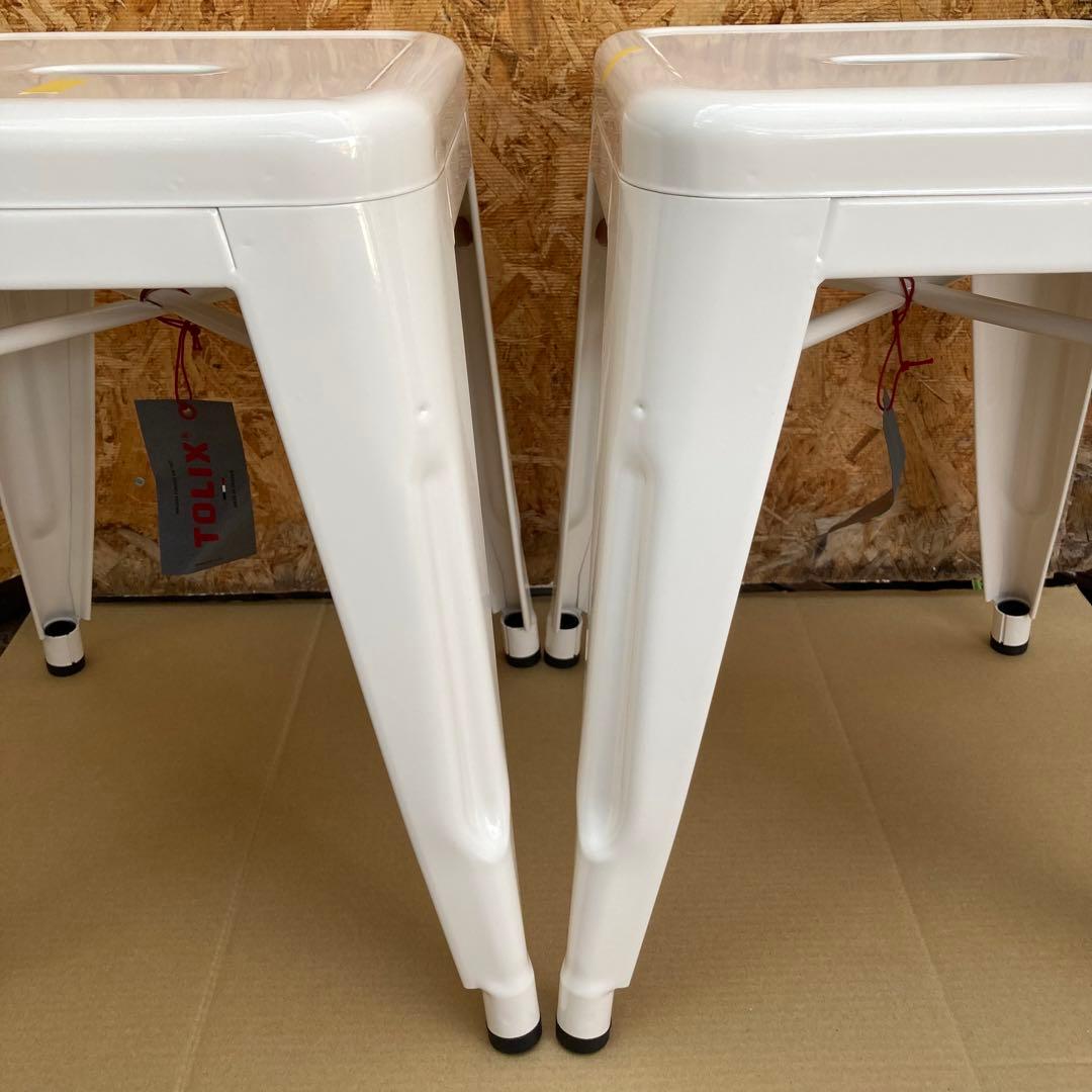 0404 TOLIX スツール　45cm 2脚セット　美品