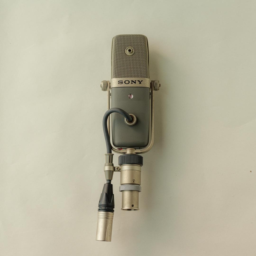 SONY マイク C-38B ２本セット【ジャンク品】