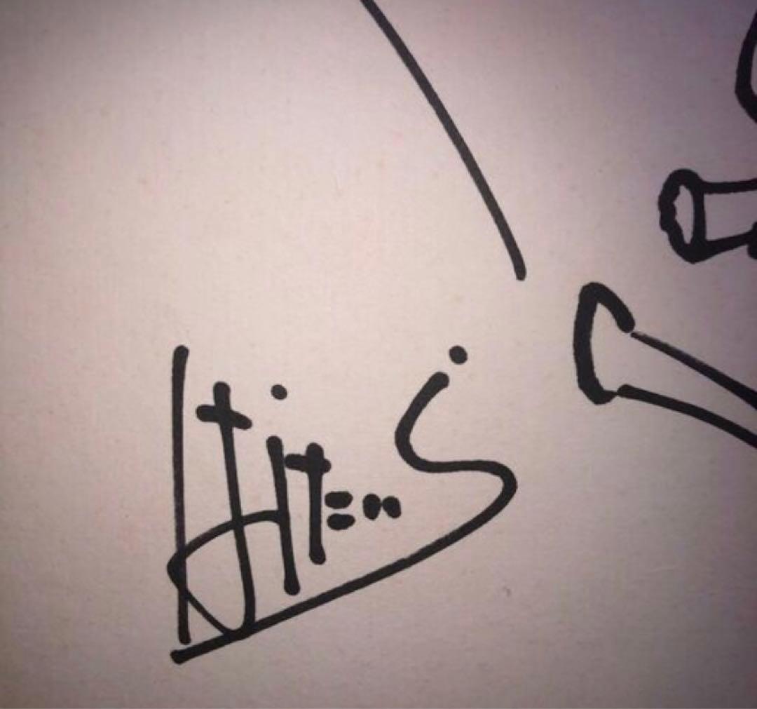 真作 漫画家 はらたいら モンローちゃん ペン画 直筆肉筆画 サイン