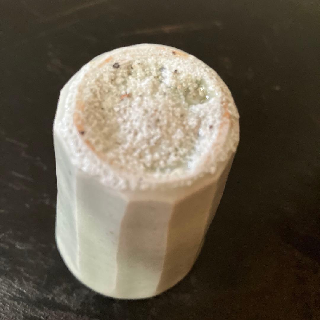 李朝面取筒盃　酒器　白磁　秦秀雄　浅川伯教　韓国アンティーク　朝鮮骨董　徳利