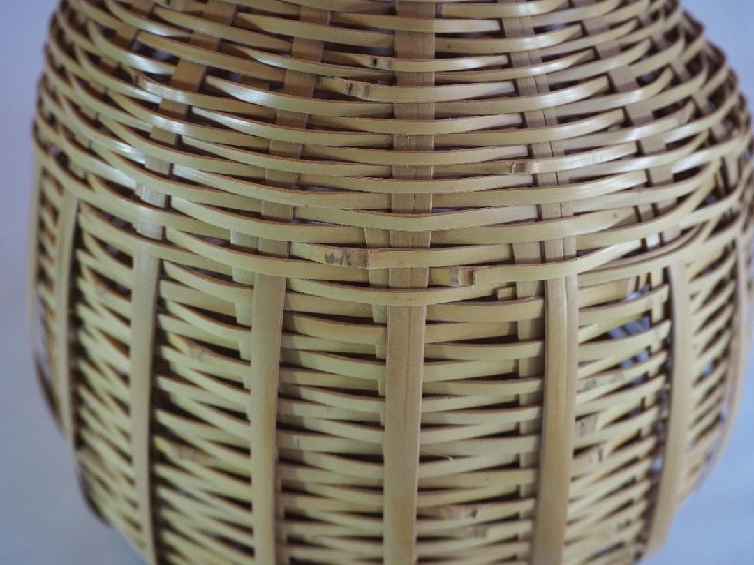 田中篁斎造『元伯宗旦好竹虫籠花入』（共箱） - メルカリ