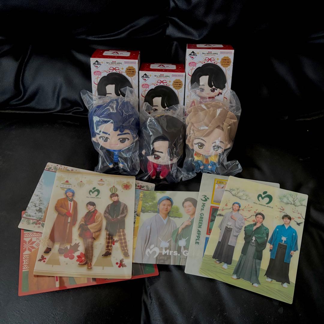 ミセスグリーンアップル 一番くじ A賞 大森元貴 藤澤涼架 若井滉斗