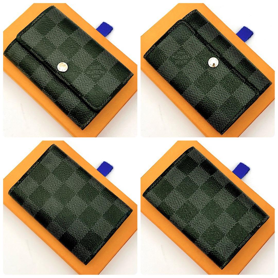 ルイヴィトン ミュルティクレ6連 キーケース ダミエ グラフィット 黒