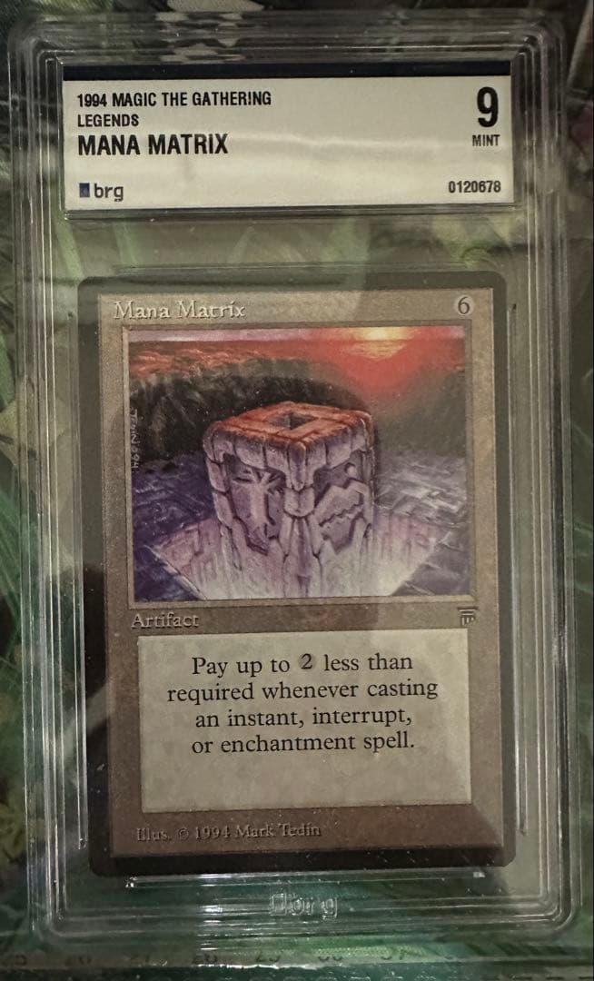 MTG、brg鑑定品】Mana Matrix
