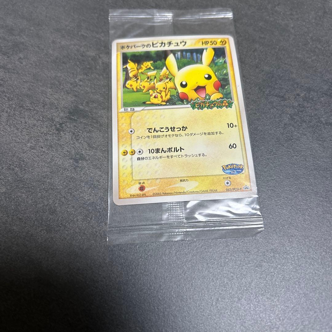 ポケパークのピカチュウ PCG-Pプロモカード 043/PCG-P 未開封