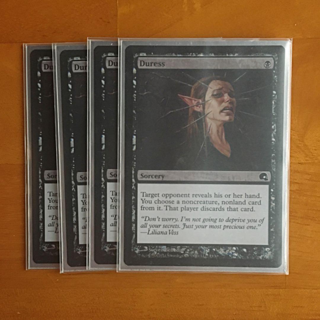 MTG 強迫 [英語版] foil 4枚セット