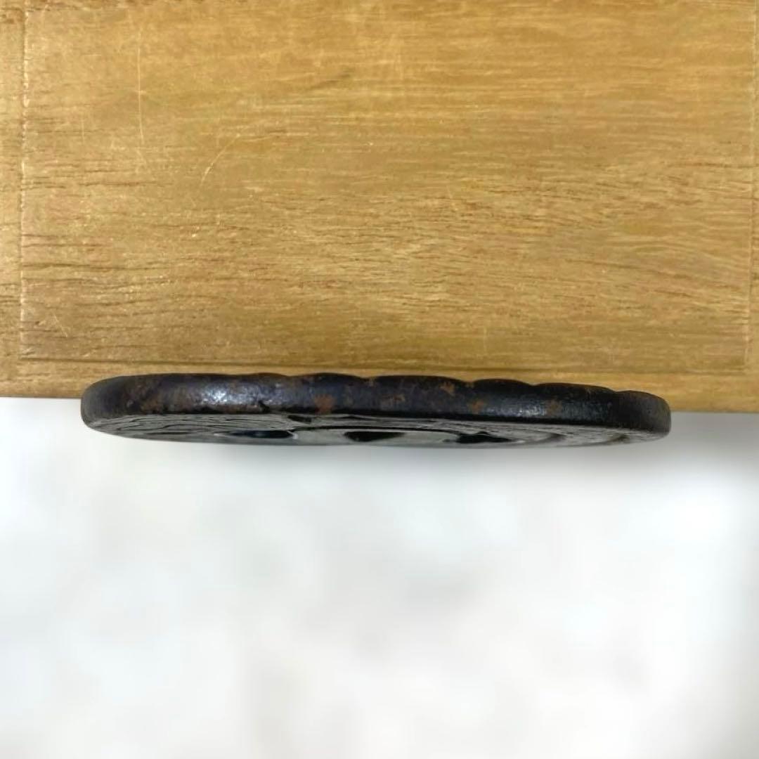 B-69 鍔 『正阿弥 瓜図』　在銘　武具　刀装具　骨董品　日本　美術品　工芸品