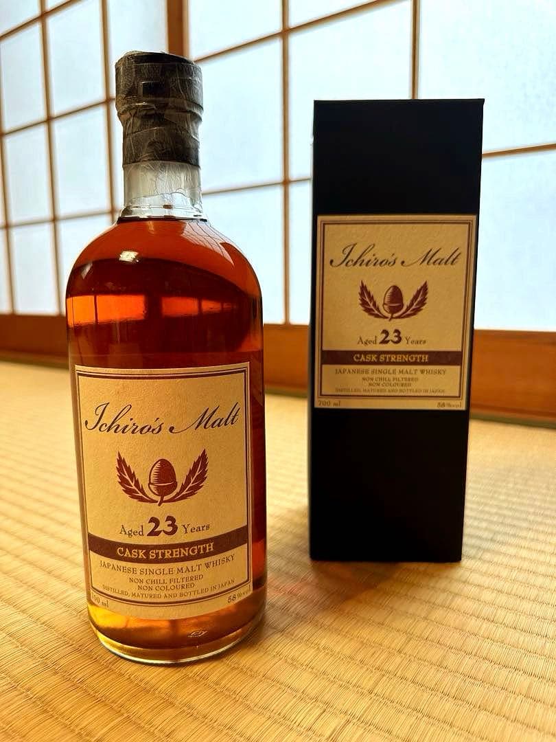 『nakayu』Ichiro's Malt 23 Years nakayu』Ichiro's Malt 23 Years Chichibu Hanyu Ichiro`s Malt 23
