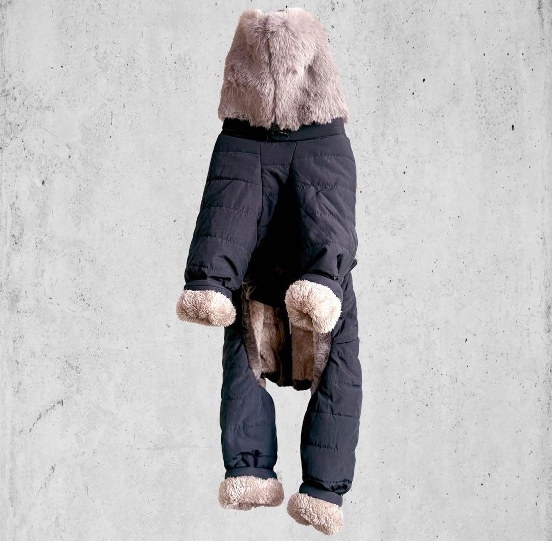 USHHスノースーツXLサイズ 赤色 イタグレ