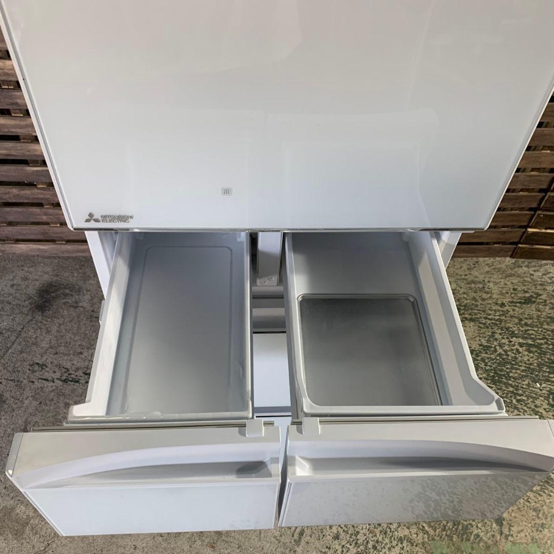 I147R　冷蔵庫 三菱 MR-B46G-W1 2022年製 白 ホワイト