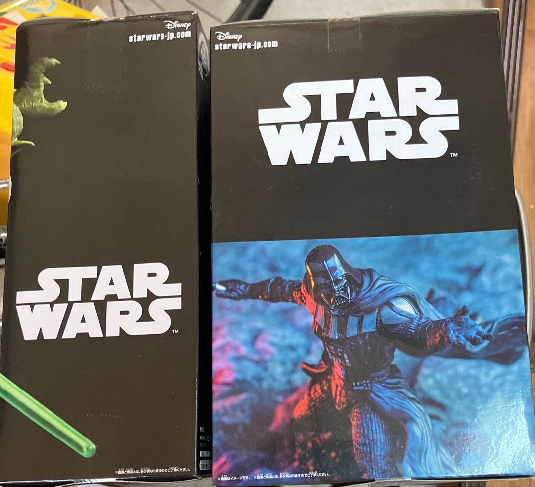 新品☆スターウォーズ　star wars 豪塊　ヨーダ　ダースベイダー　2種