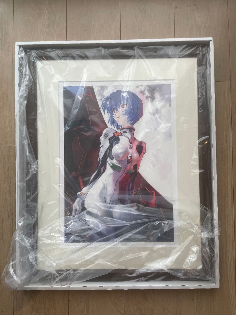 【受注生産品】エヴァンゲリオン貞本義行 複製原画 レイ 受注生産品】EVA STORE オリジナル 貞本義行 複製原画 テストプラグ