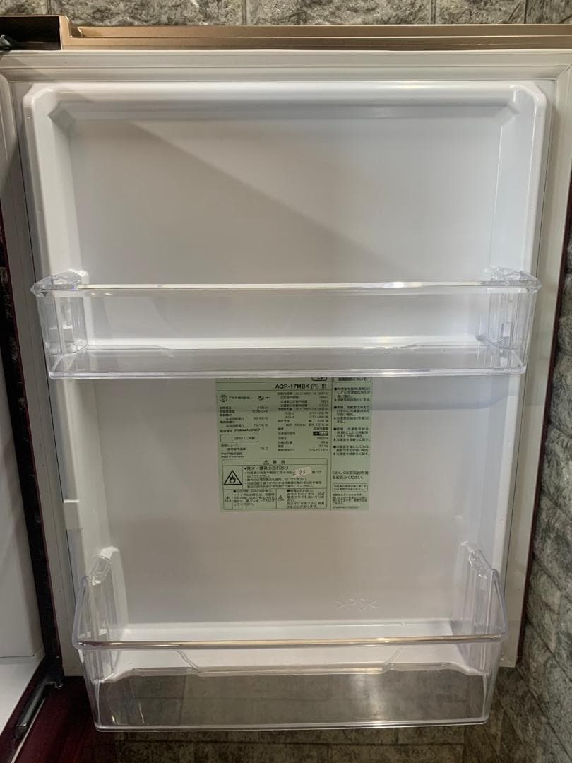 大阪送料無料★3か月保障付き★冷蔵庫★2021年★AQR-17MBK★R-93