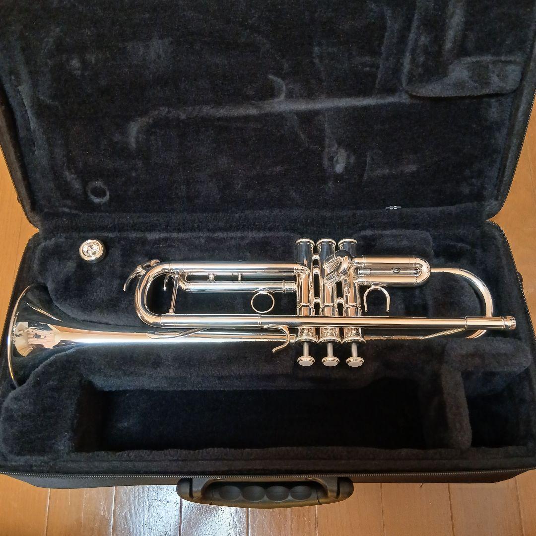 【美品】YAMAHA YTR-4335GⅡ トランペット 銀メッキ仕上げ