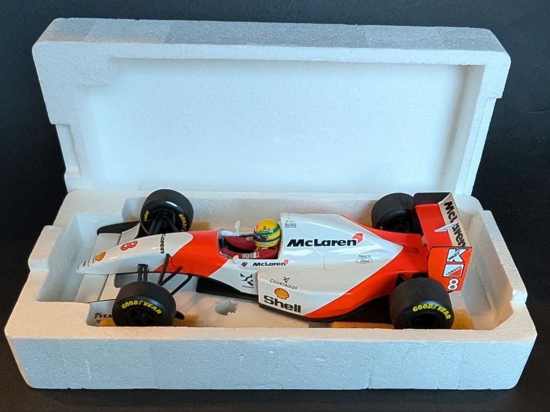 ミニチャンプス 1/18 マクラーレン ホンダ MP4/8 1993 A.セナ