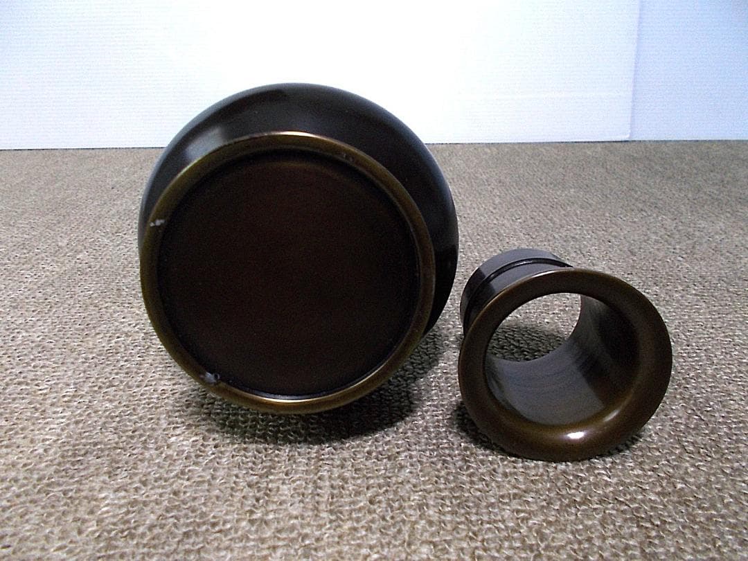 未使用含む 高岡銅器 唐銅皆具 鋳師:金森左兵衛 台子皆