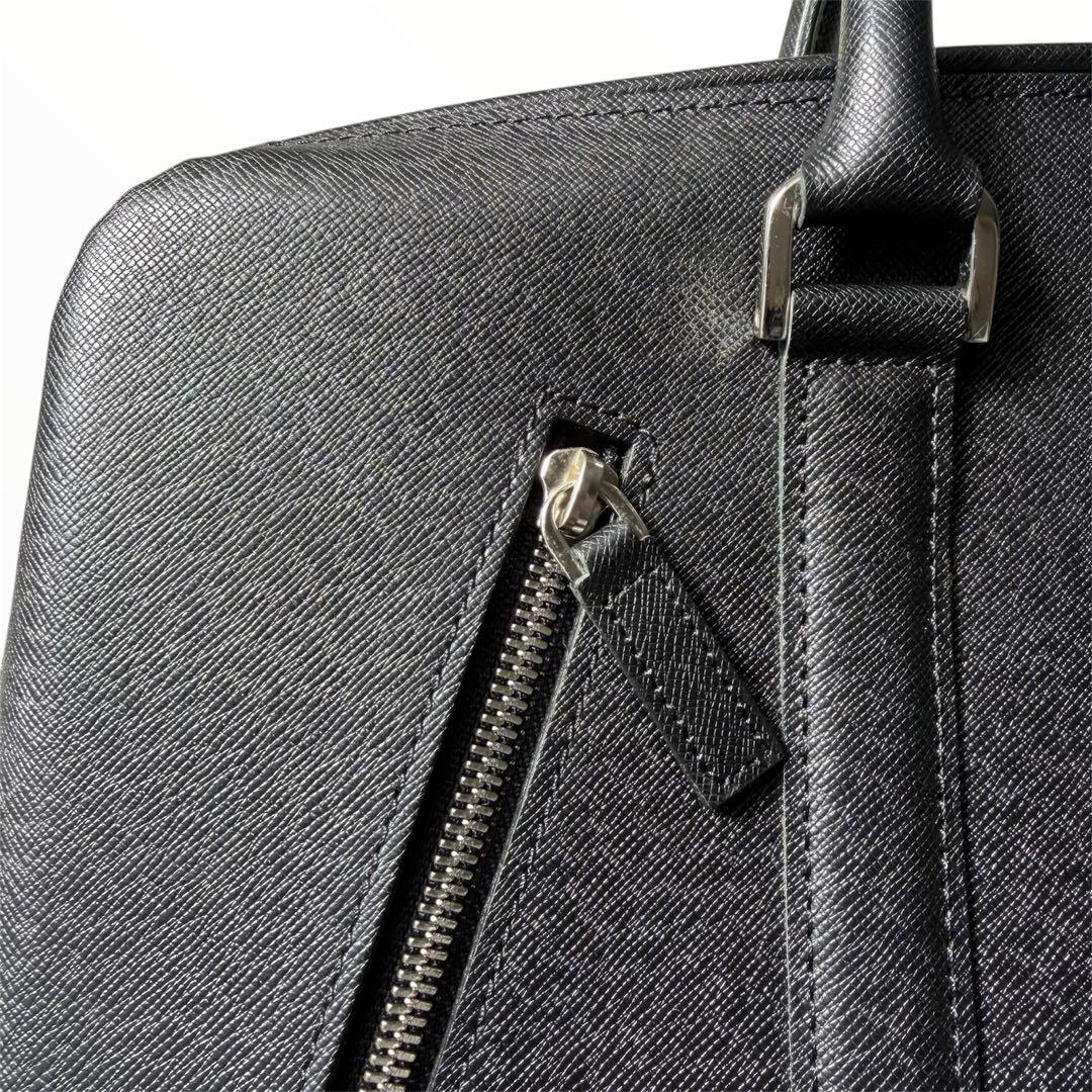 美品 PORTER アベニュー レザー ブリーフケース ビジネスバッグ ブラック