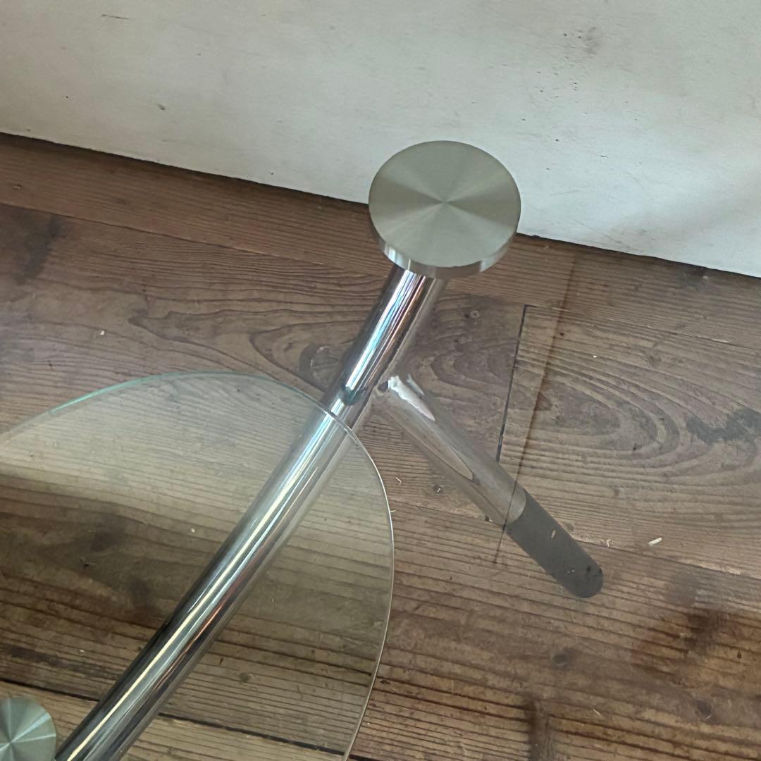 80's 90's ヴィンテージ ガラス センターテーブル