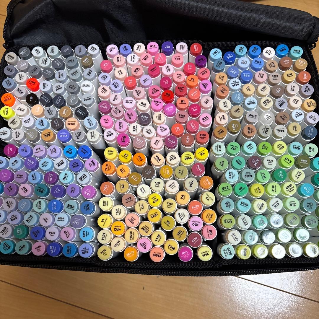 カ*氏様 Ohuhu 500色マーカーセット 文房具・事務用品