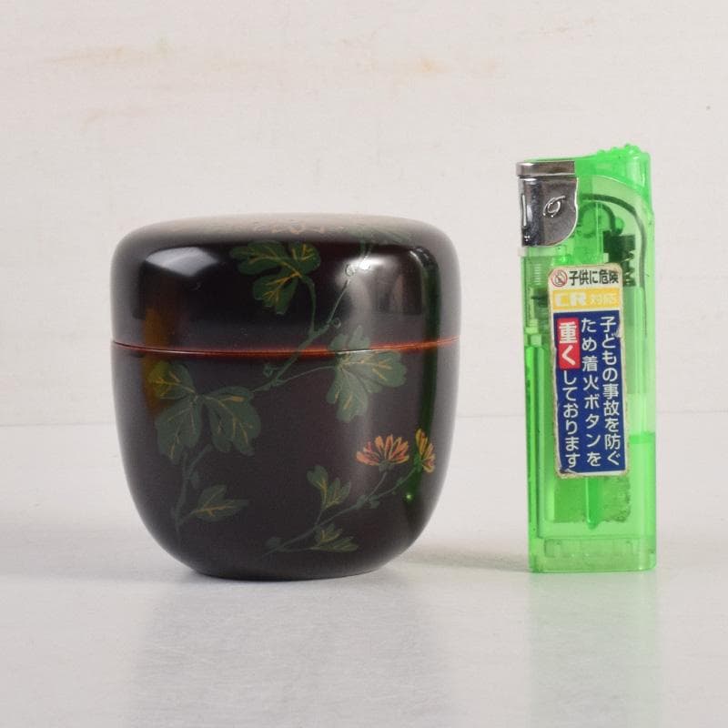 茶道具 瑛斎作 菊蒔絵 中棗 共箱 V 8321 - メルカリ