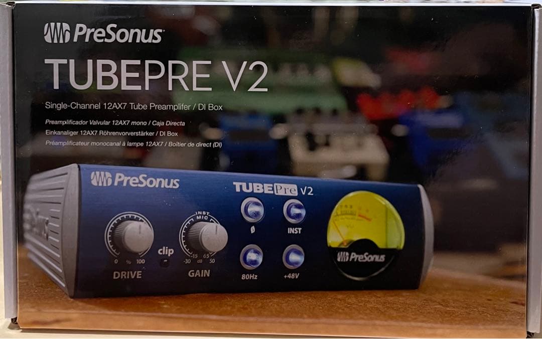PreSonus TubePre V2 真空管マイクプリアンプ