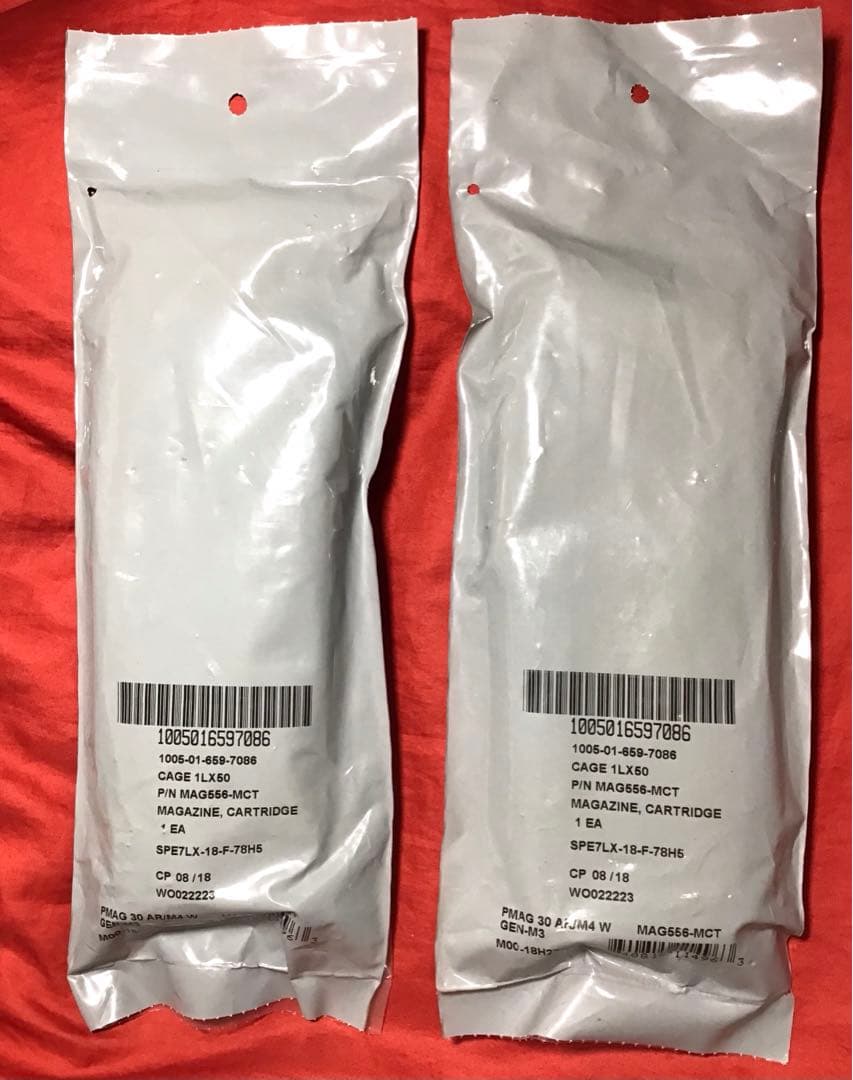 マグプル製　実物Pmag30 AR/M4Gen3FEDマガジン2本セット　新品