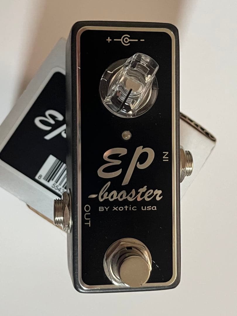 XOTIC エキゾティック EP Booster ブースター XOTIC EP Boosterの使い方等を解説レビュー。シンプルながらも現場で即