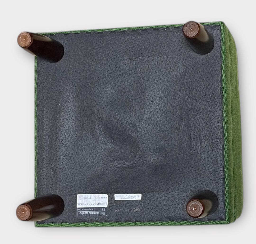 カリモク オットマン モケットグリーン カリモク60